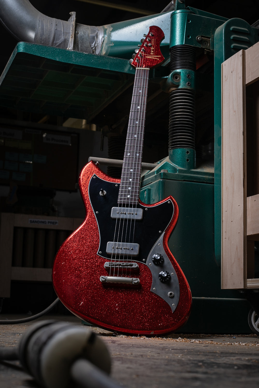 Novo Serus P2 in Candy Apple Red Sparkle