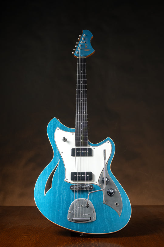 MIRIS J - Custom - Lake Placid Blue w/ Amber Back & Sides | Dealer Stock