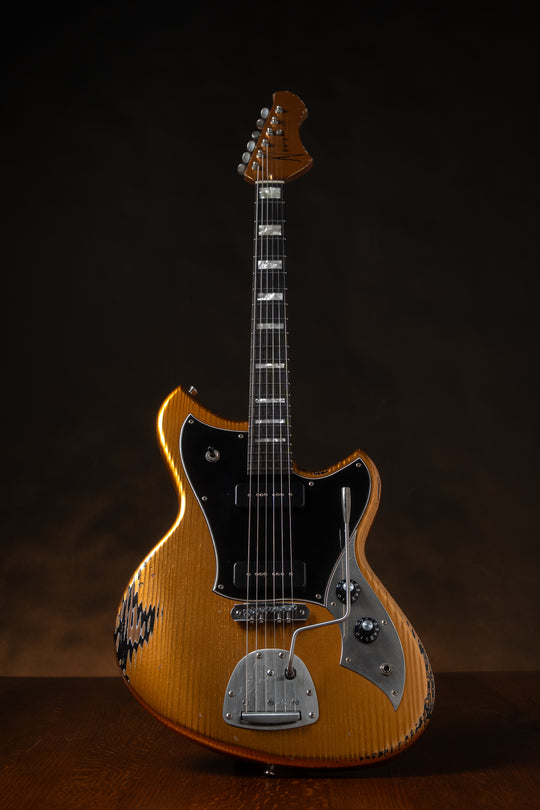 SERUS J - Custom - Aztec Gold over Bull Black | Dealer Stock