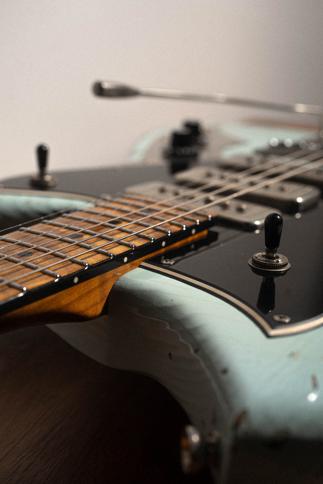 Serus J - Sonic Blue over '64 3-Tone Burst | From the Bench