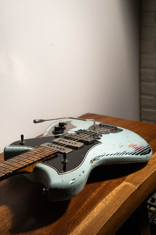 Serus J - Sonic Blue over '64 3-Tone Burst | From the Bench