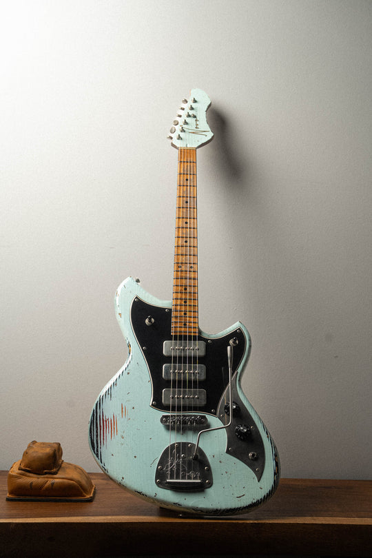 Serus J - Sonic Blue over '64 3-Tone Burst | From the Bench