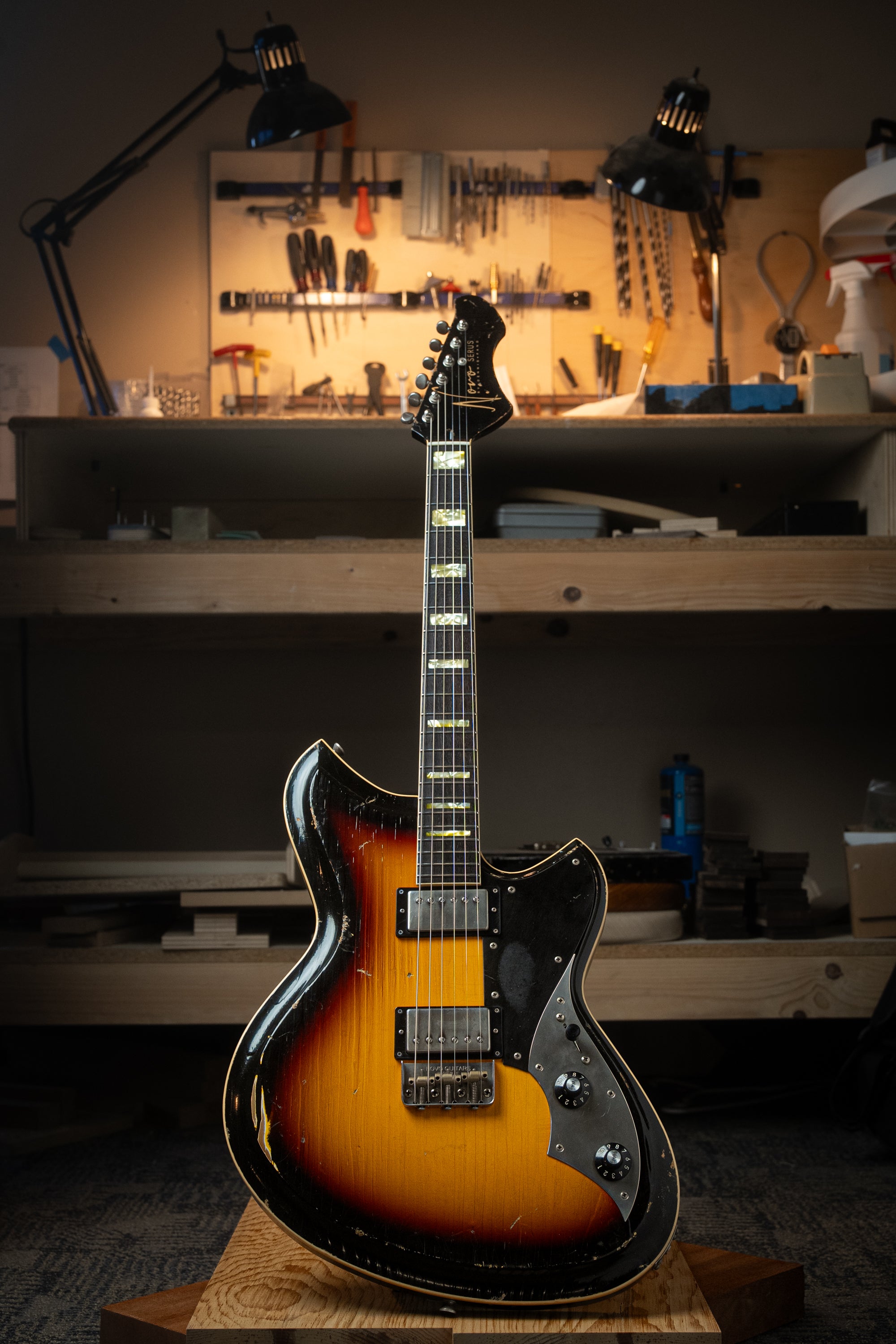 ギター sirasu Signature SERUS TC - TV Burst | NAMM 26 – Novo Guitars