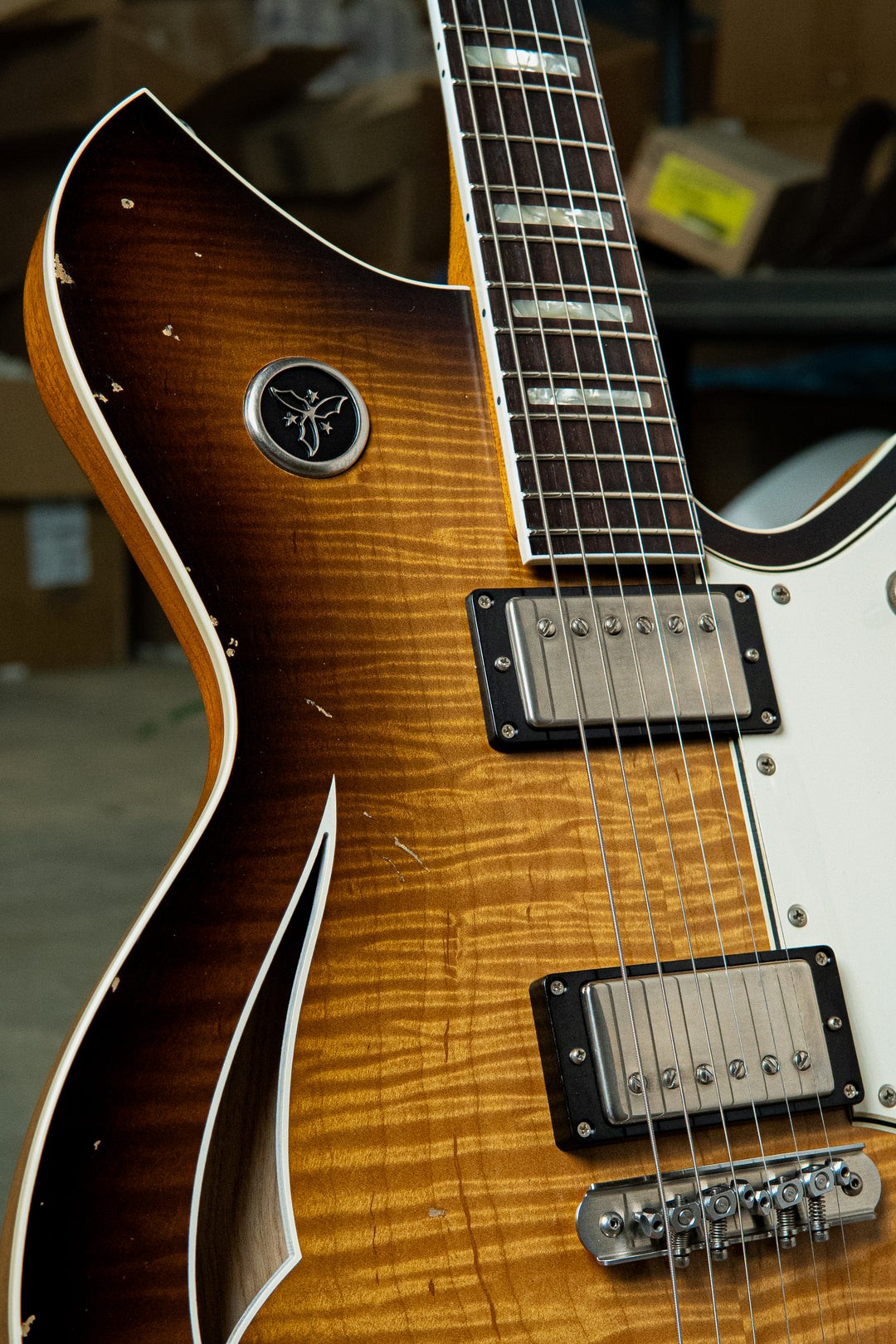 Maple Top MIRIS JHH - Amber Burst | NAMM 26