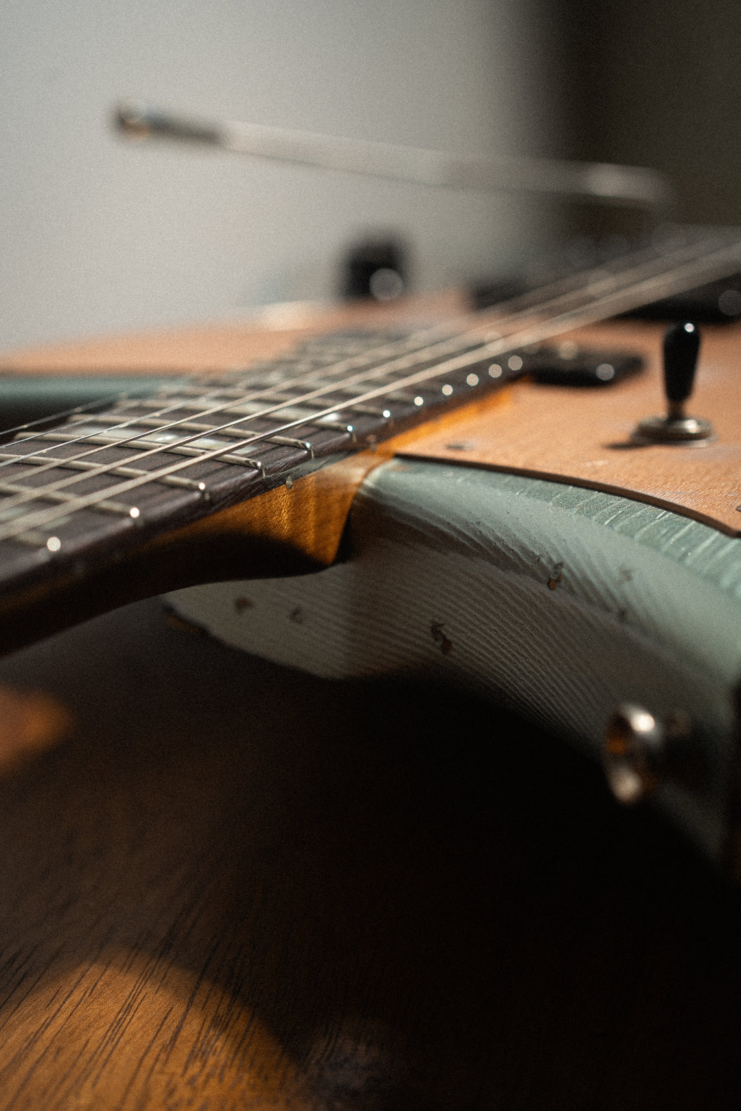 Serus J - Ice Blue Metallic over '64 3-Tone Burst | From the Bench