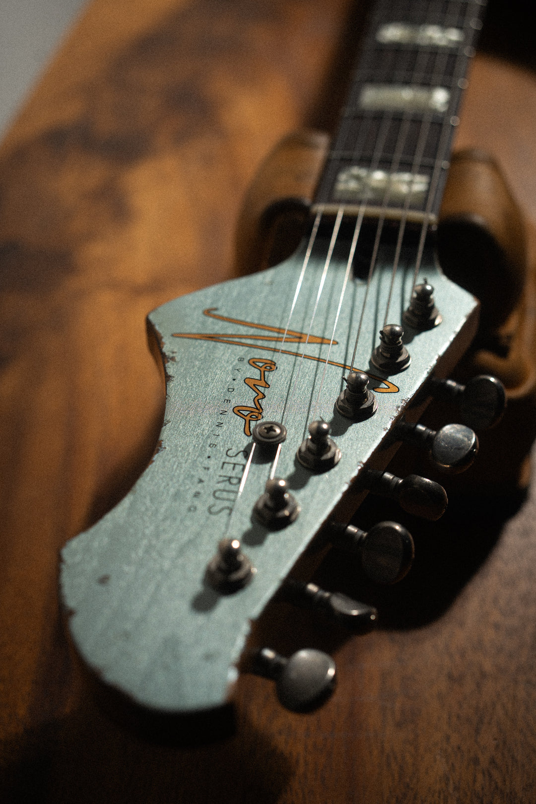 Serus J - Ice Blue Metallic over '64 3-Tone Burst | From the Bench