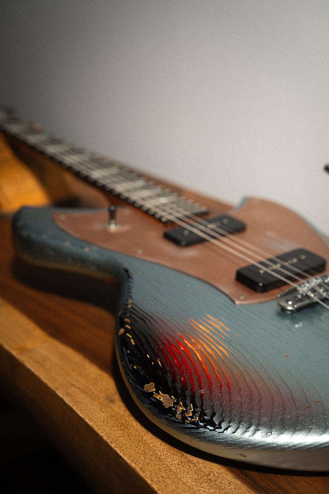 Serus J - Ice Blue Metallic over '64 3-Tone Burst | From the Bench