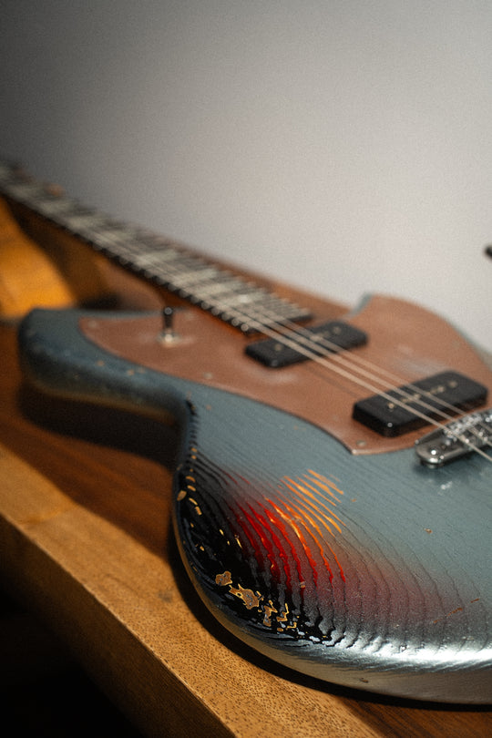 Serus J - Ice Blue Metallic over '64 3-Tone Burst | From the Bench