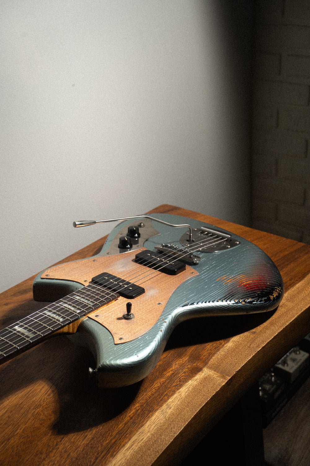 Serus J - Ice Blue Metallic over '64 3-Tone Burst | From the Bench