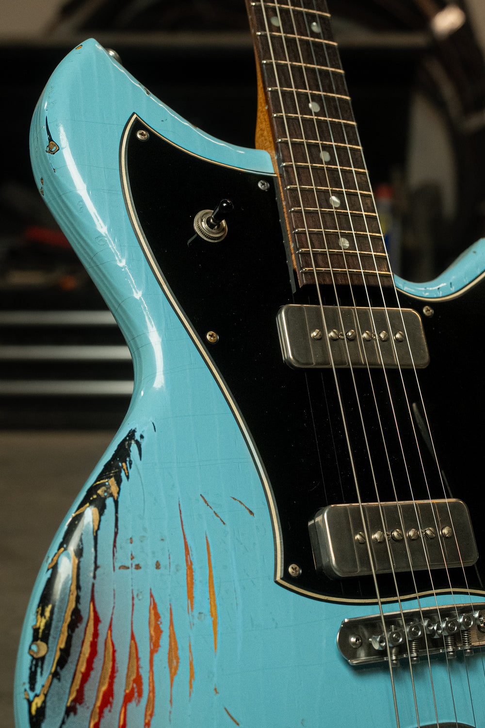 SERUS J - Daphne Blue over '64 3-Tone Burst | NAMM 26