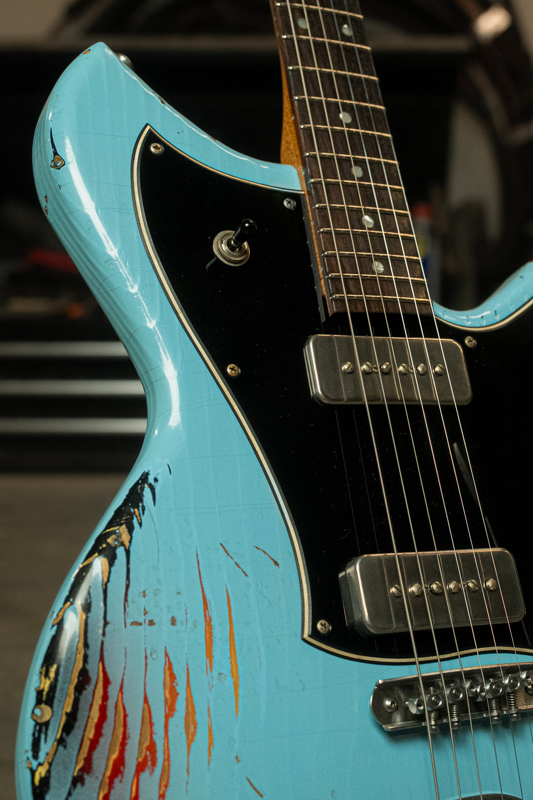 SERUS J - Daphne Blue over '64 3-Tone Burst | NAMM 26