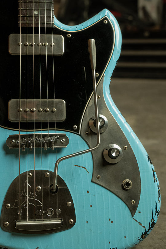SERUS J - Daphne Blue over '64 3-Tone Burst | NAMM 26