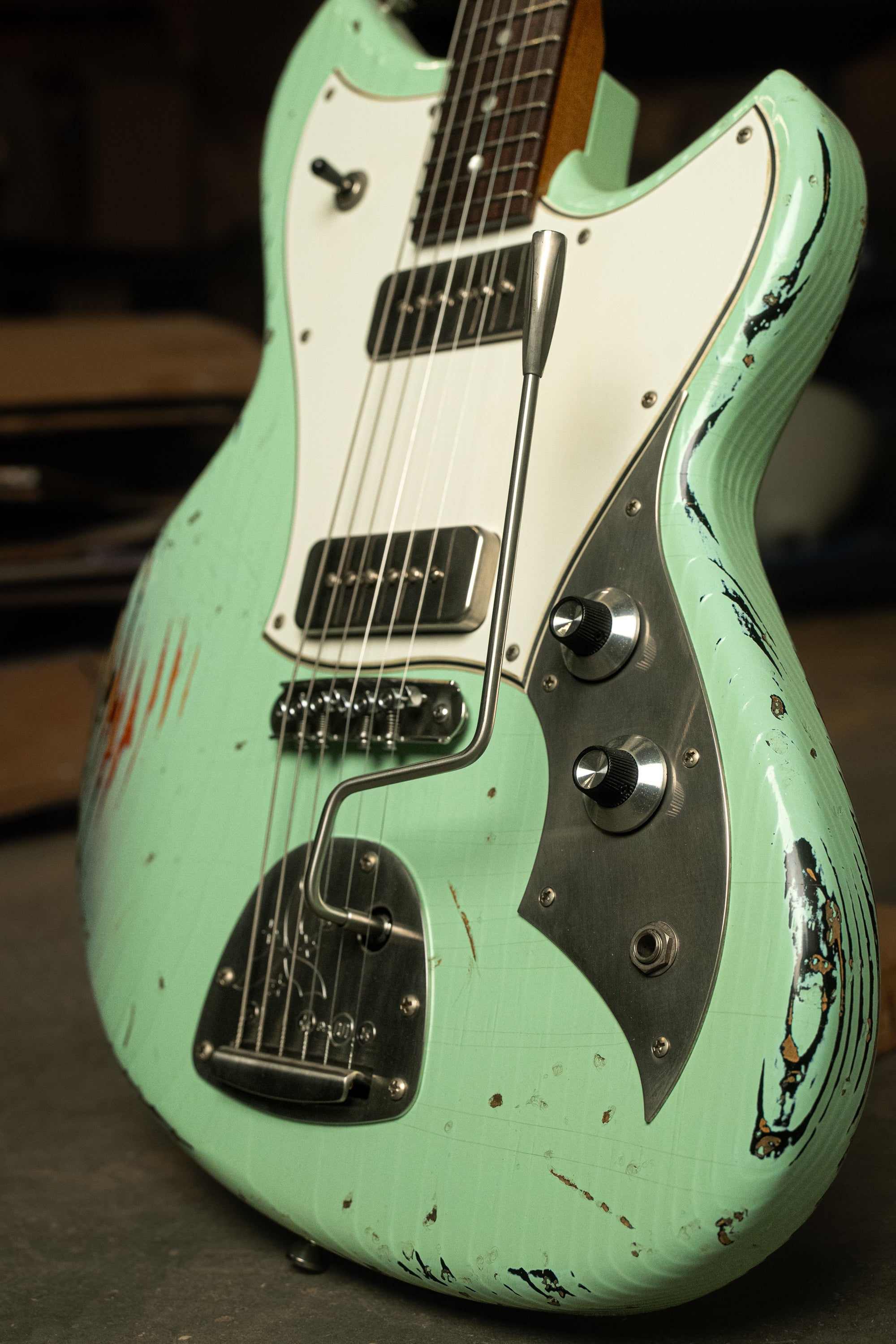 SERUS J - Surf Green over '64 3-Tone Burst | NAMM 26 – Novo Guitars