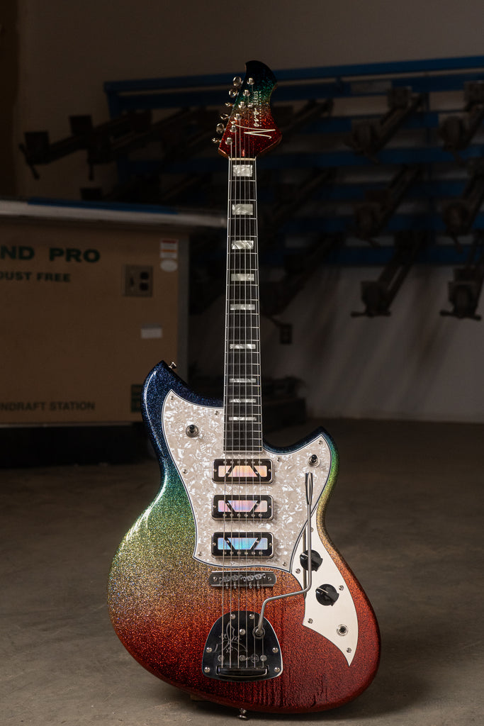 ギター sirasu Signature SERUS J - Dark Side Sparkle | NAMM 26 – Novo Guitars