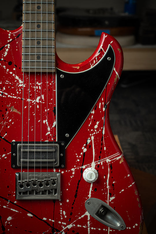 Signature IDRIS H1 - Red/Black/White Splatter | NAMM 26