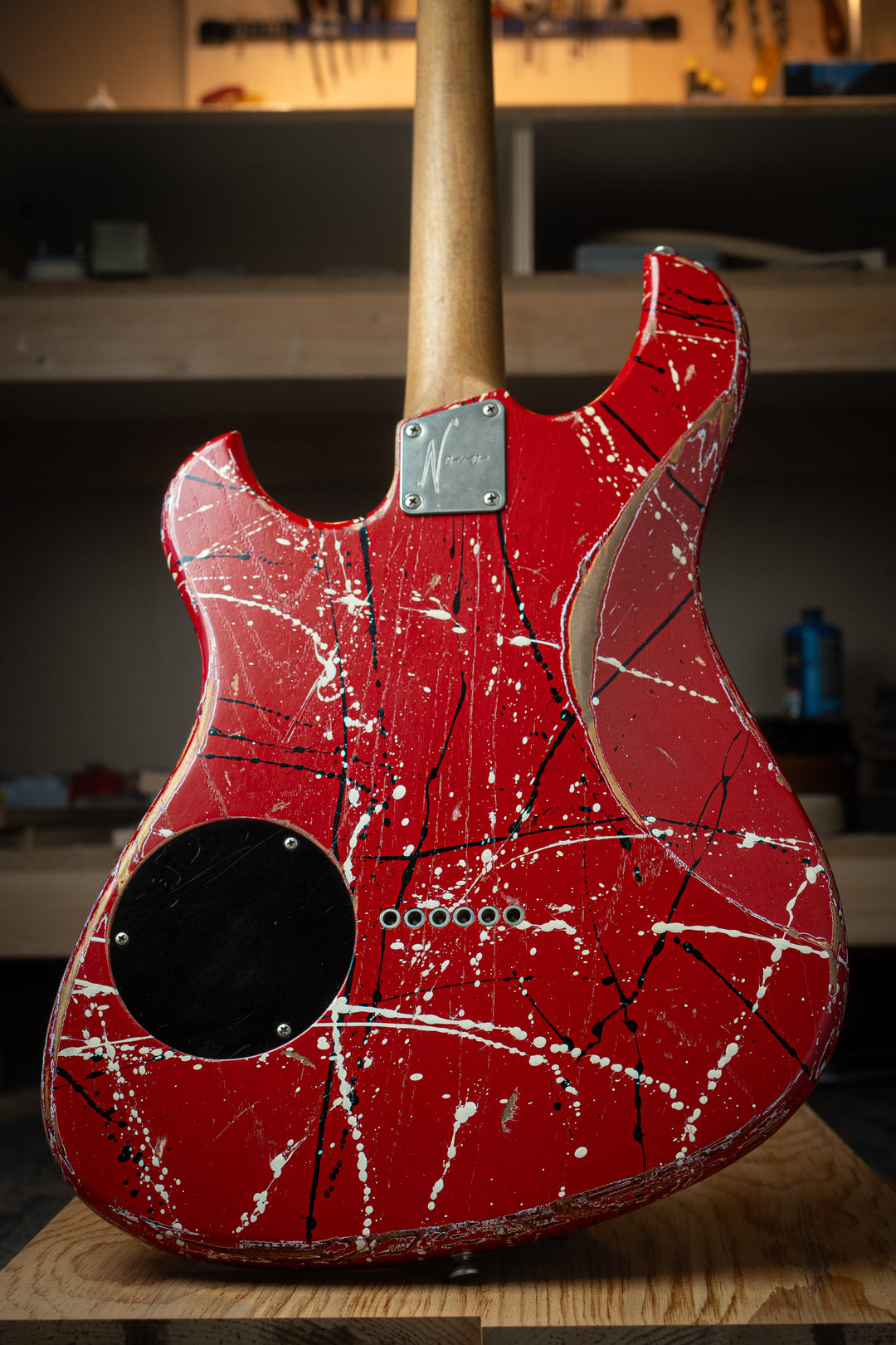 Signature IDRIS H1 - Red/Black/White Splatter | NAMM 26