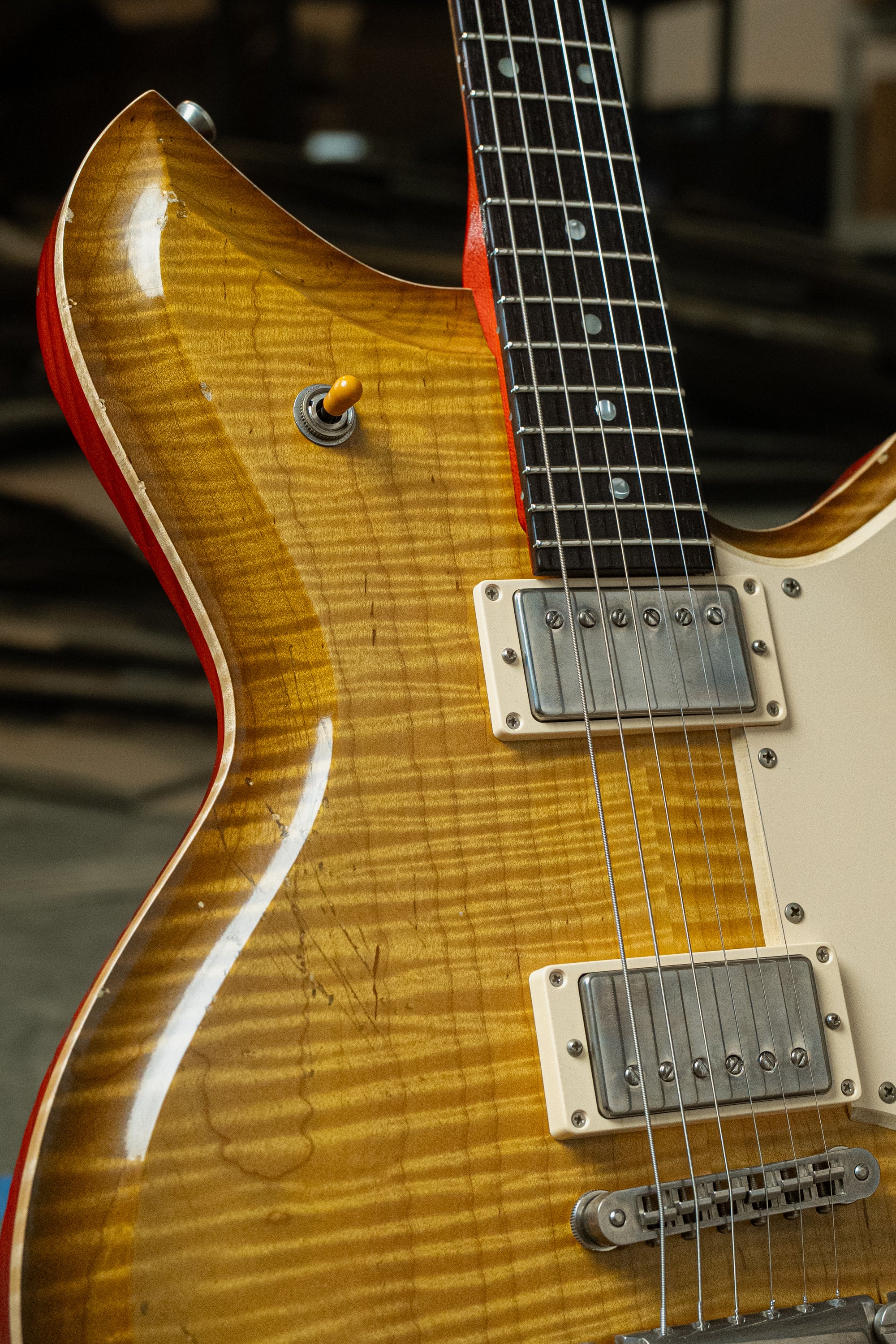 Chambered SERUS H2 - Dirty Lemon Burst | NAMM 26 – Novo Guitars