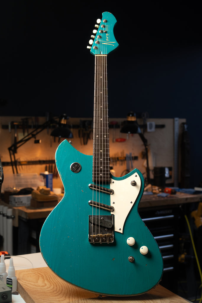 Chambered SERUS T - Taos Turquoise | Signature (3 of 3) – Novo Guitars