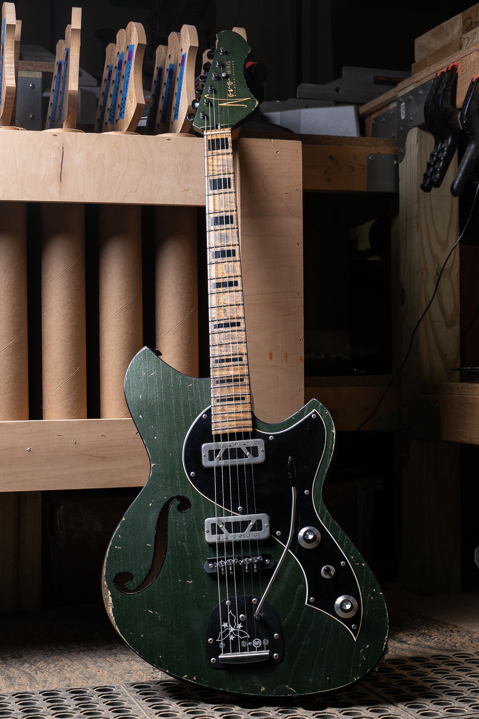 ヘイティンガ Signature Miris J - Cadillac Green – Novo Guitars