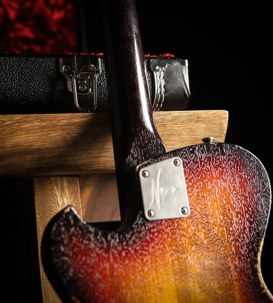 NOVO SIGNATURE SOLUS M1 - Dark Burst on Korina (3 of 5)