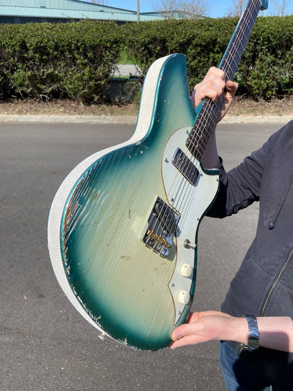 NOVO SIGNATURE MIRIS T - Aged Pelham Blue Burst