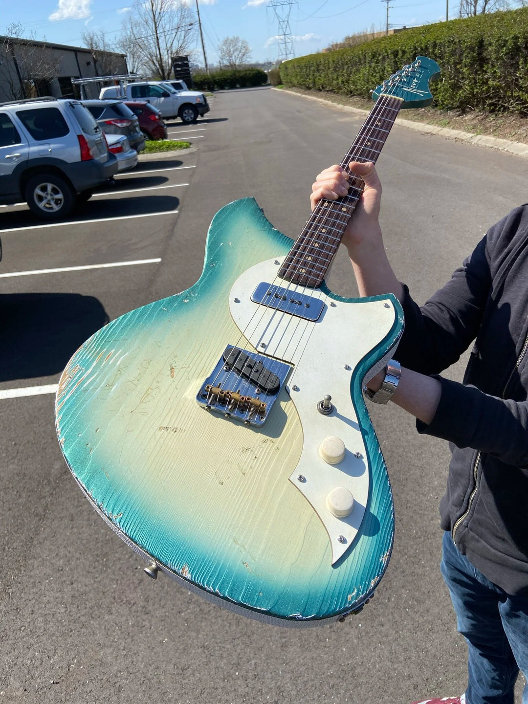 NOVO SIGNATURE MIRIS T - Aged Pelham Blue Burst