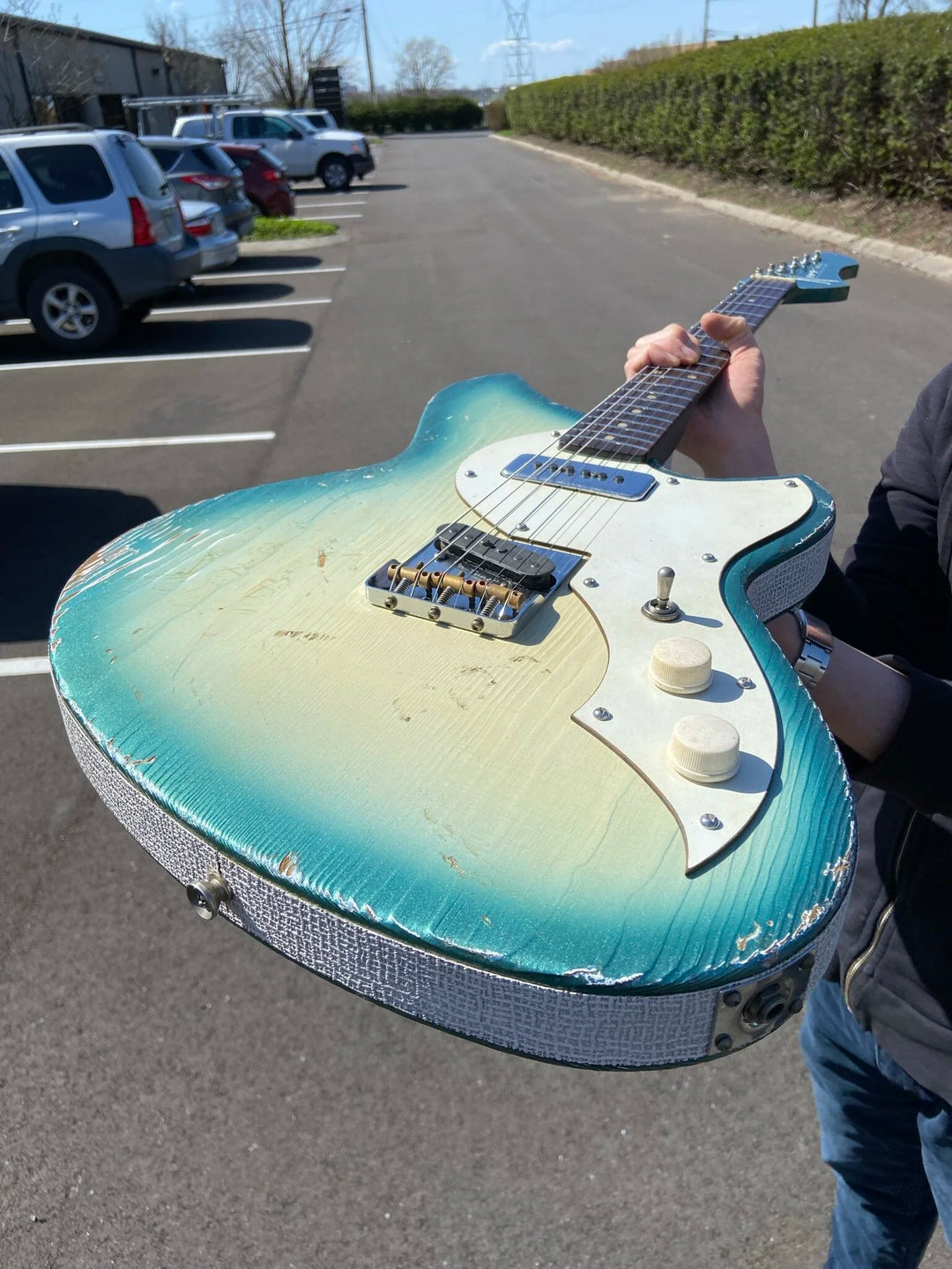 NOVO SIGNATURE MIRIS T - Aged Pelham Blue Burst