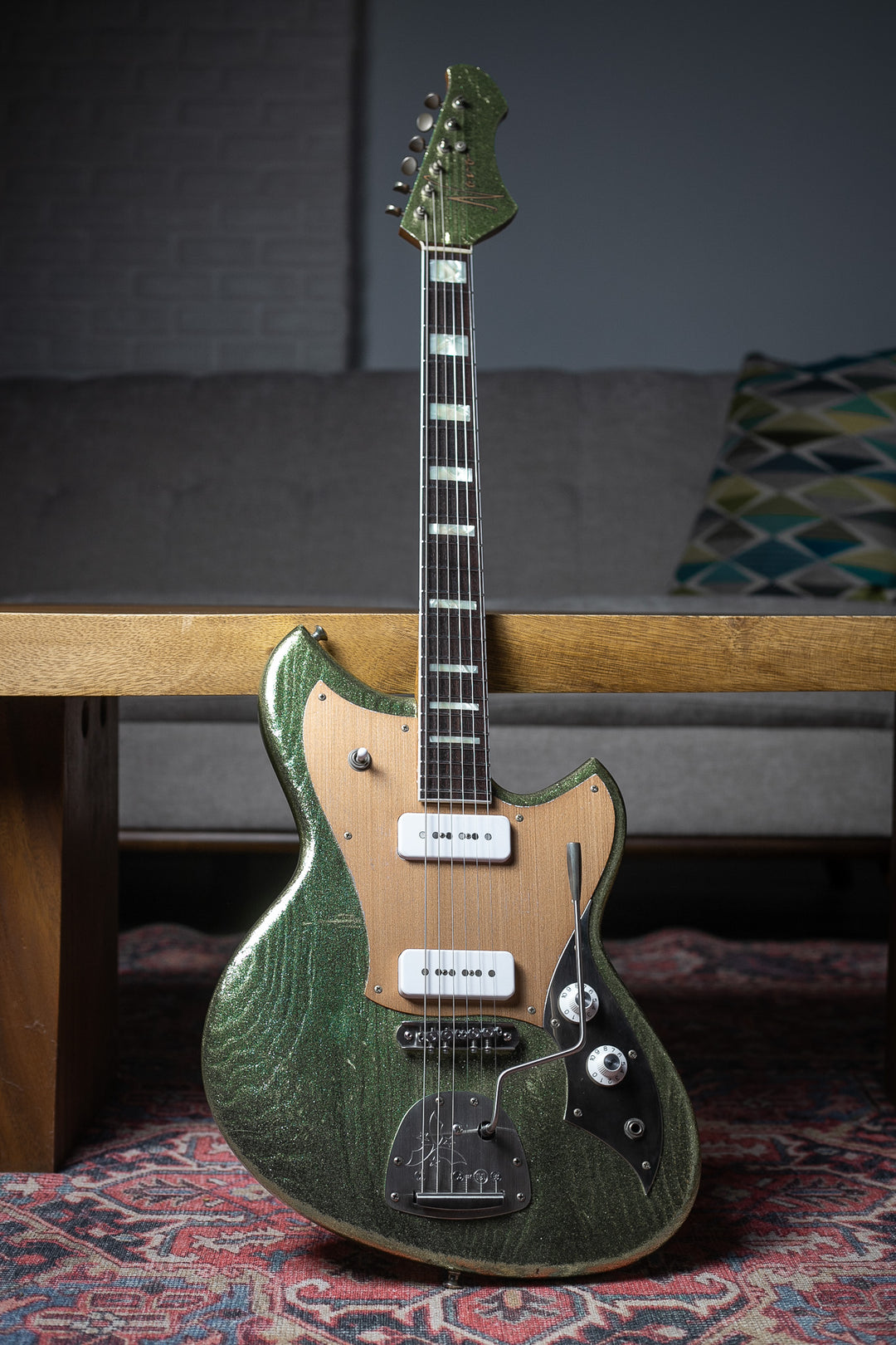 Novo Serus J in Coke Bottle Green Sparkle