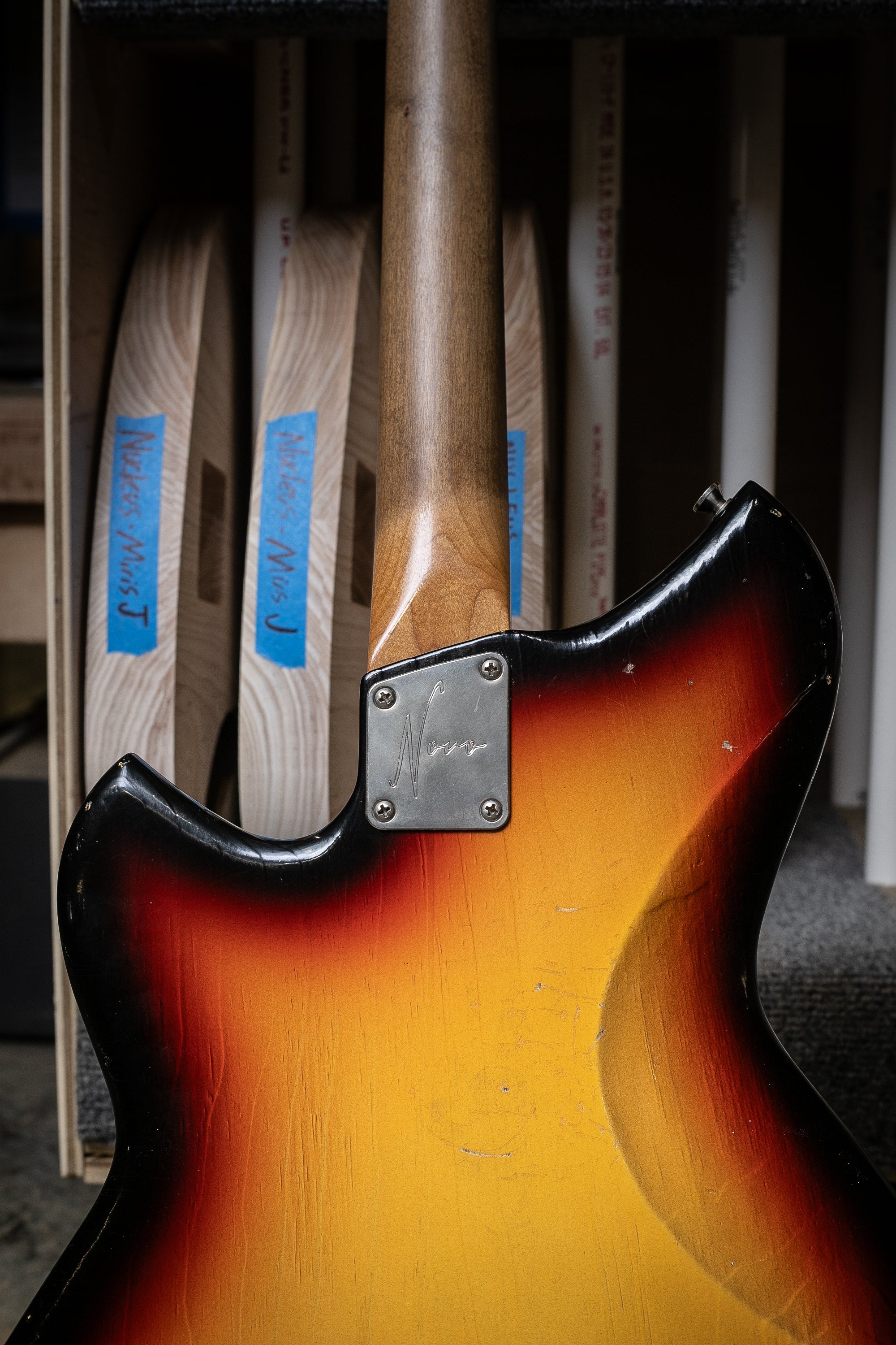 Novo Serus J in '64 3-Tone Burst – Novo Guitars