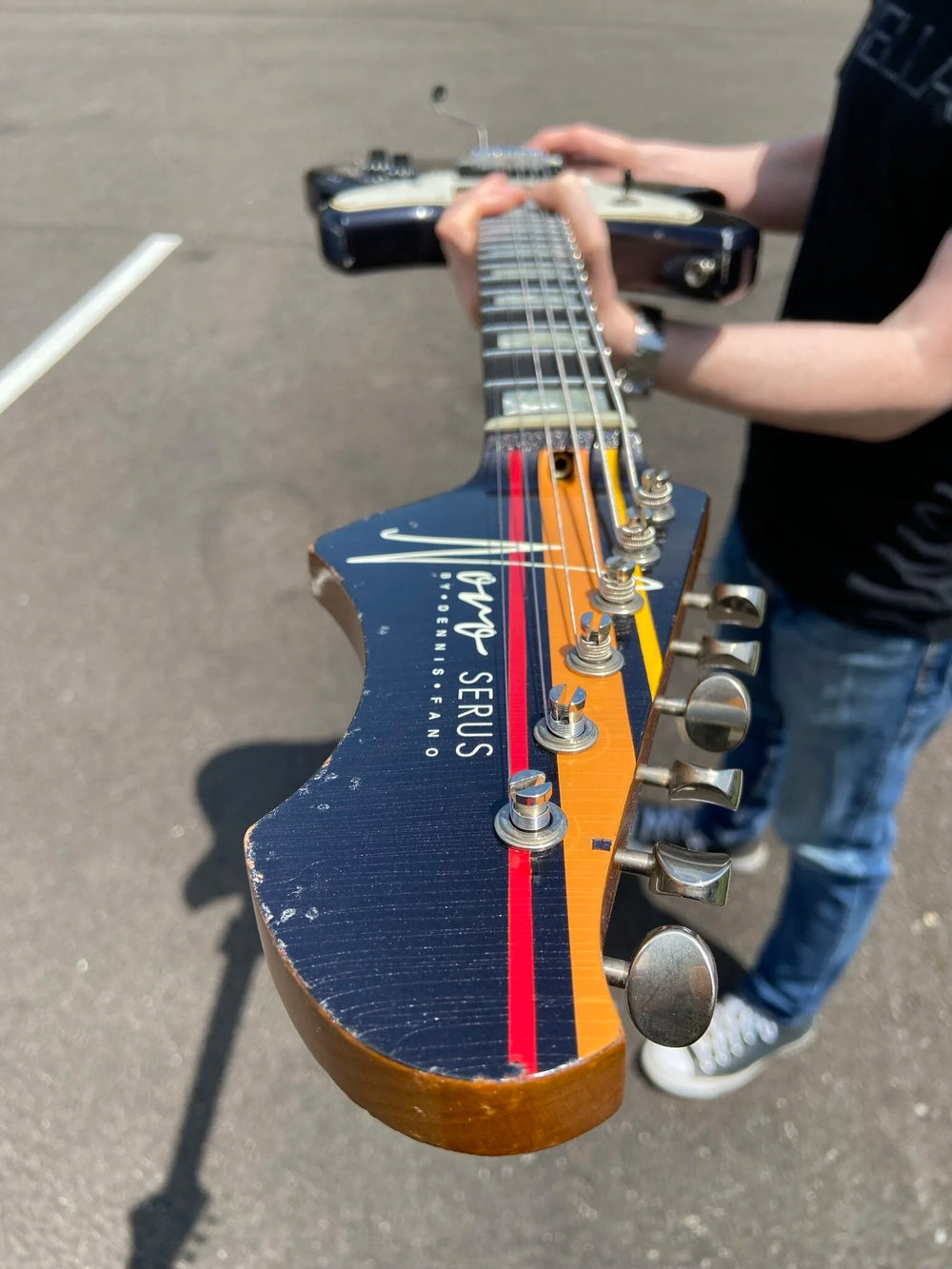 NOVO SIGNATURE SERUS J BARI-TUNE - Phantom Grey w/ racing stripes