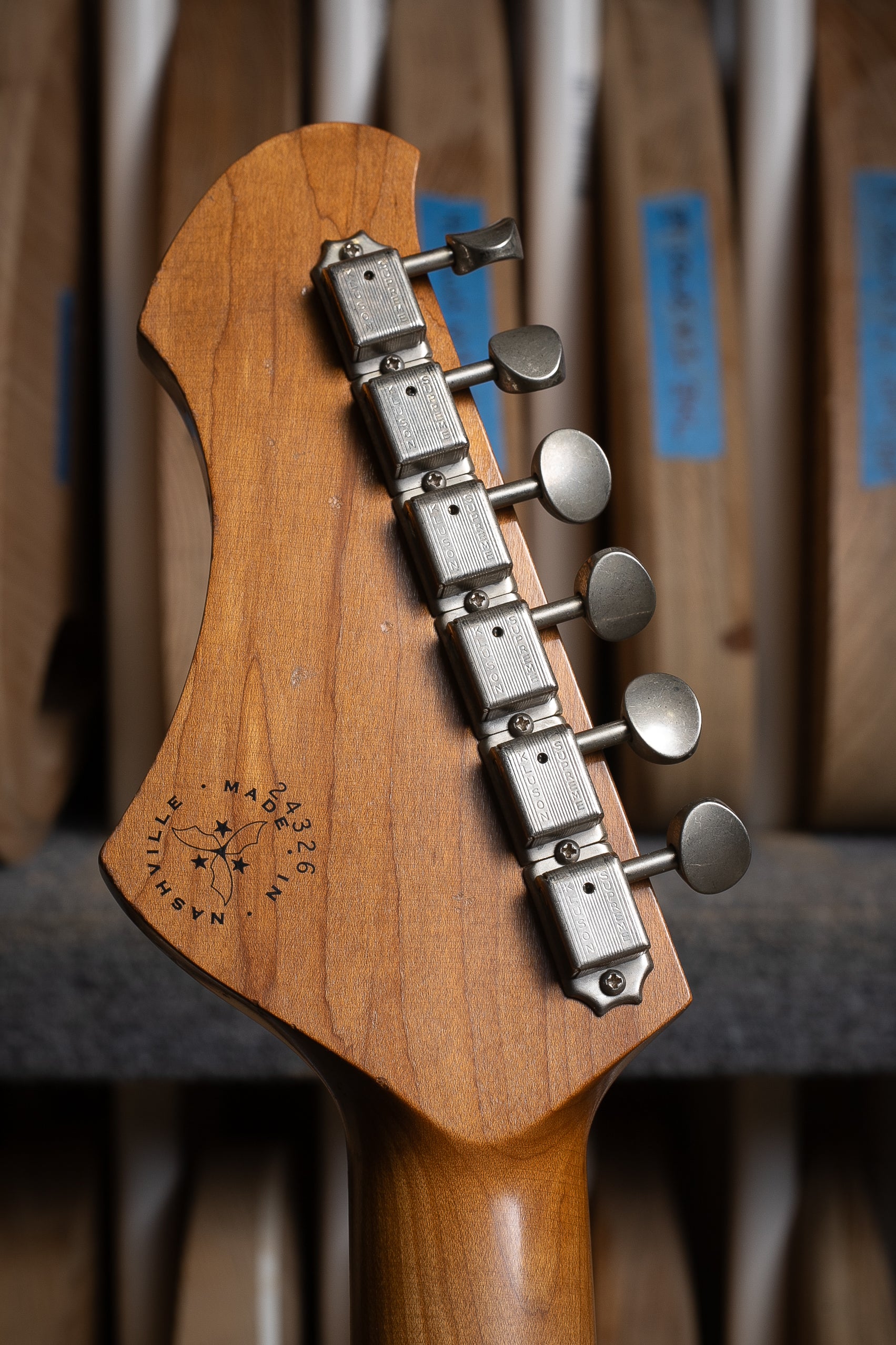 Novo Solus F2 LTD in Purple Stranger Burst – Novo Guitars