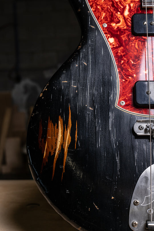 Novo Serus J in Bull Black over Amber Burst