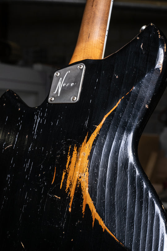 Novo Serus J in Bull Black over Amber Burst