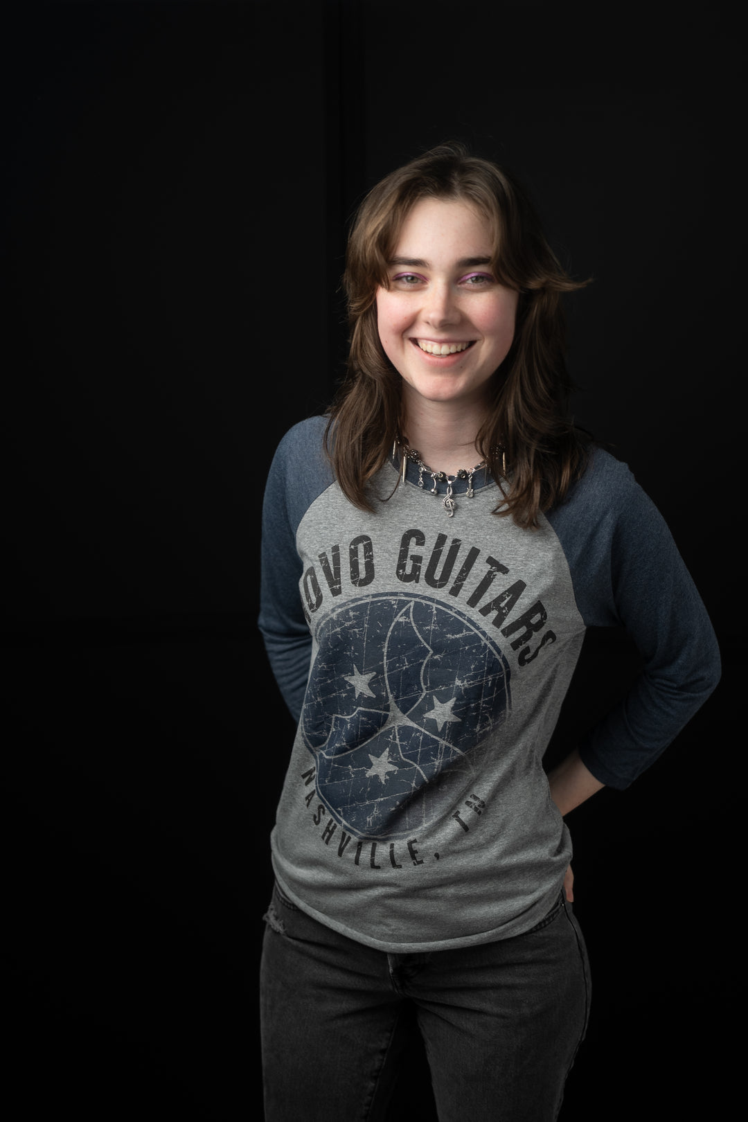 NOVO 3/4 SLEEVE RAGLAN T-SHIRT